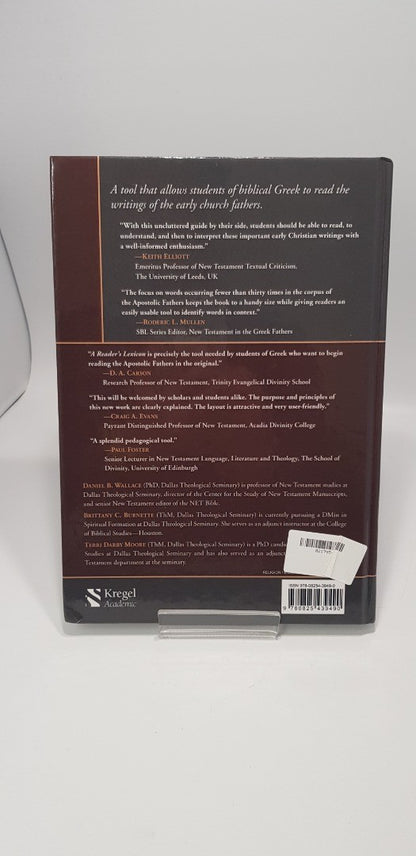 A Reader's Lexicon of the Apostolic Fathers. Edited by Daniel B. Wallace. GC