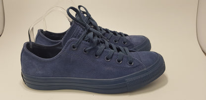 Converse Allstar Blue Suede Pumps UK Size 7 BNWT