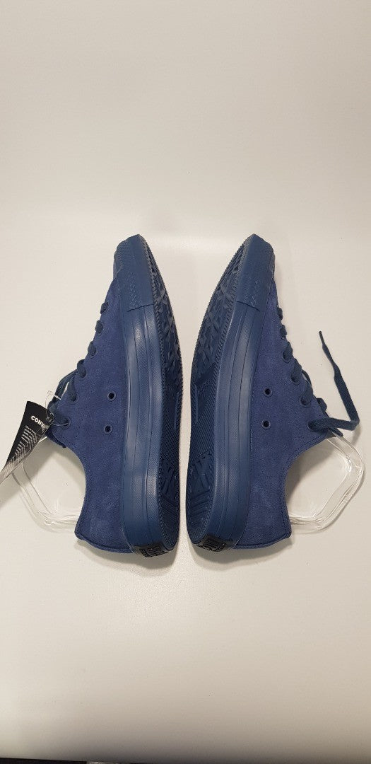 Converse Allstar Blue Suede Pumps UK Size 7 BNWT