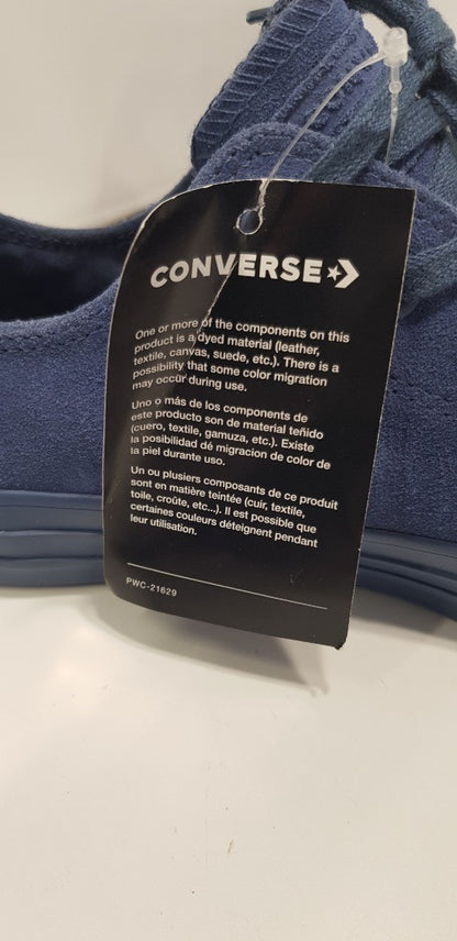 Converse Allstar Blue Suede Pumps UK Size 7 BNWT