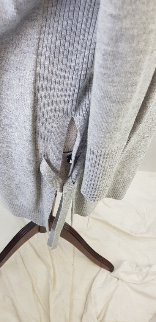 The White Company Long Grey Cardigan Size S BNWT