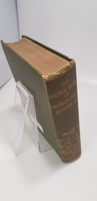 The Poetical Works of Frances Ridley Havergal Vintage/Rare GC