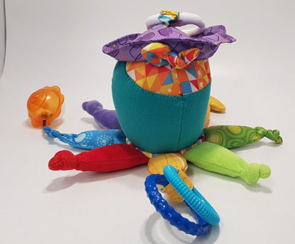 Tomy Lamaze Colourful Octopus - Soft Baby Sensory Toy VGC