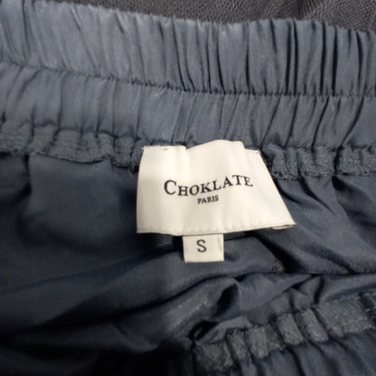 Choklate Blue/Grey Tulle Long Skirt - UK Size S