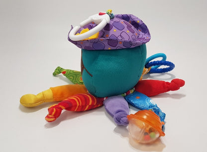 Tomy Lamaze Colourful Octopus - Soft Baby Sensory Toy VGC