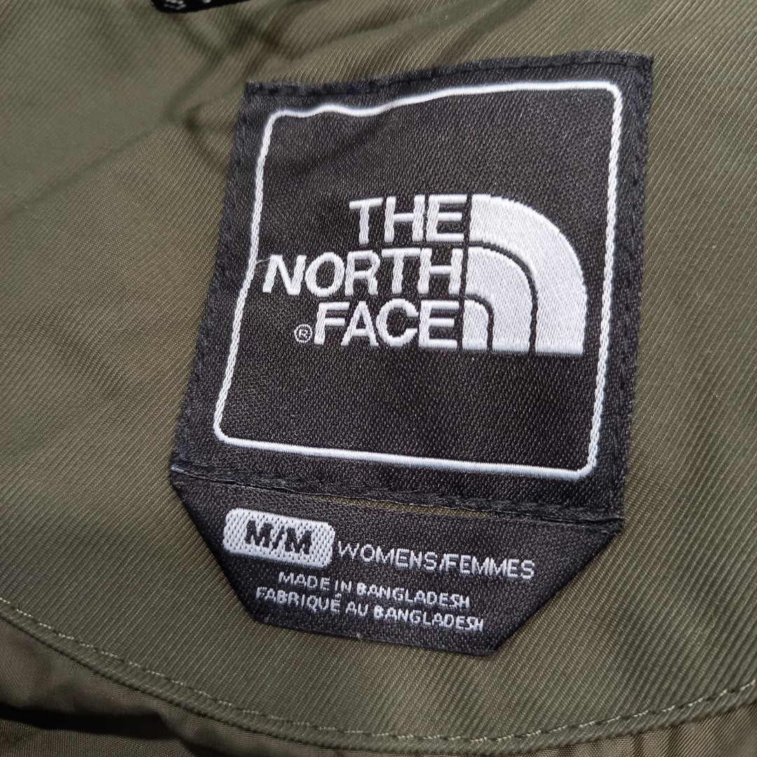 The North face Ladies Parka - Khaki Green - UK Size M