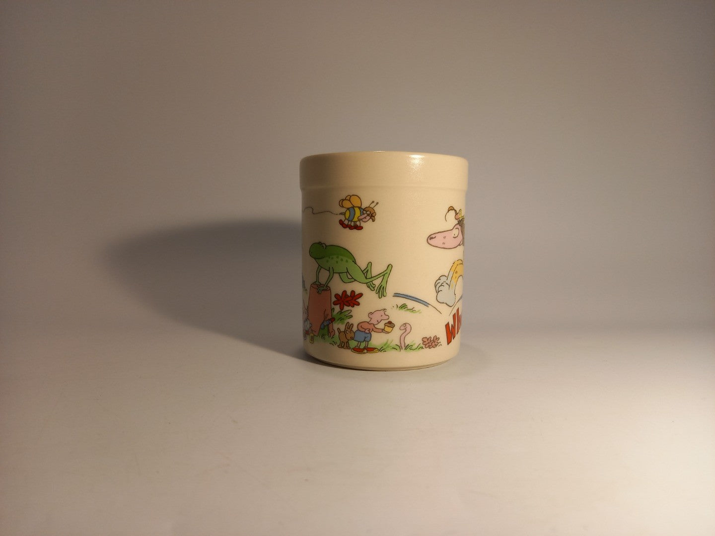 Hornsea Mug What-a-Mess, Vintage / Retro Graphic Print Cup