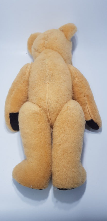 Vintage Golden Teddy Bear Jointed Arms & Legs - VGC