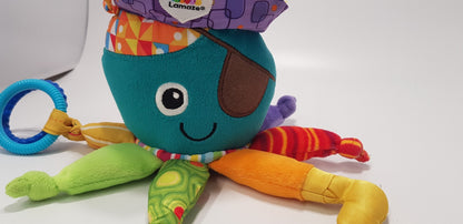 Tomy Lamaze Colourful Octopus - Soft Baby Sensory Toy VGC