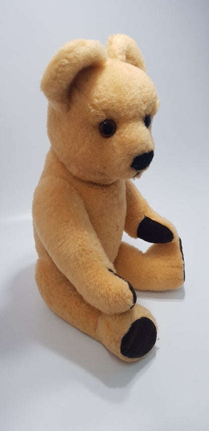 Vintage Golden Teddy Bear Jointed Arms & Legs - VGC