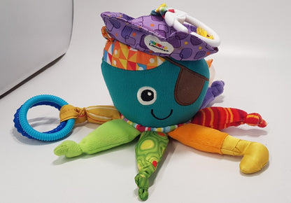 Tomy Lamaze Colourful Octopus - Soft Baby Sensory Toy VGC