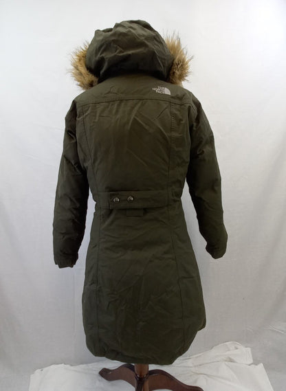 The North face Ladies Parka - Khaki Green - UK Size M