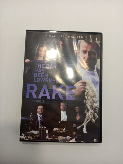 Rake DVD Series 2, 'The Bar Has Been Lowered', Dutch Drama TV Show, 3 Discs