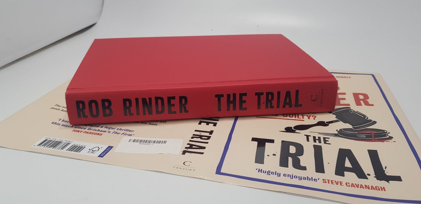 The Trial By Rob Rinder Hardback Book Nearly New