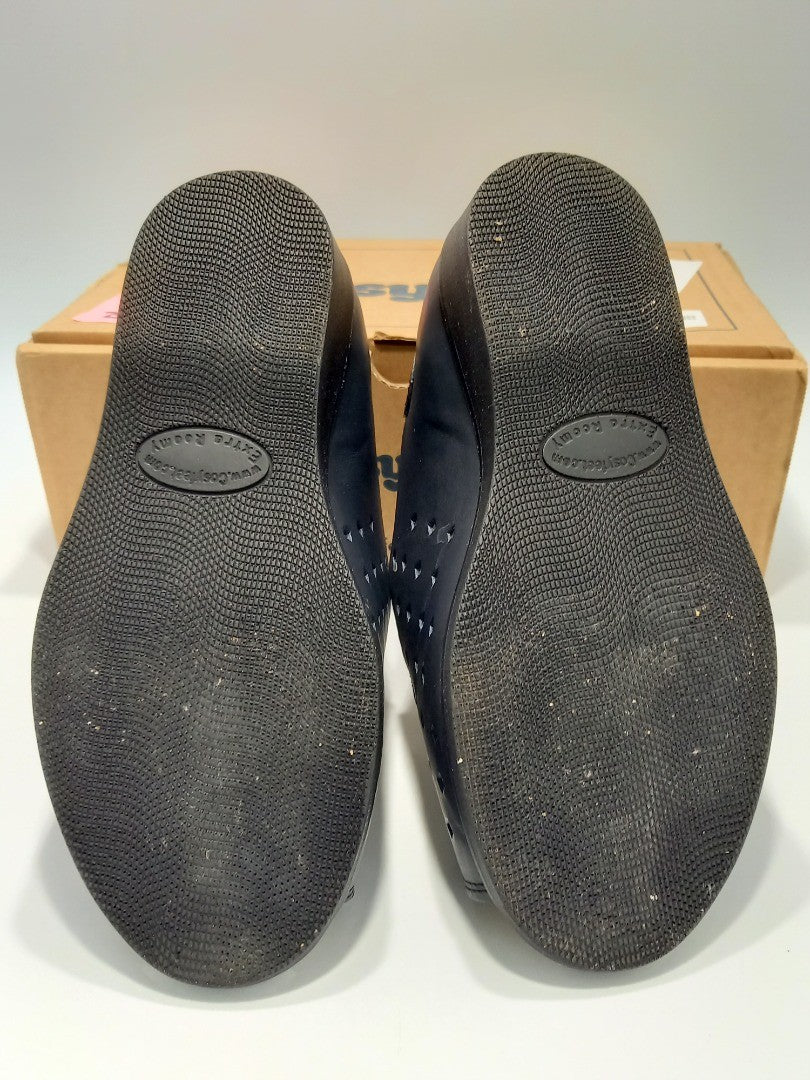 Cosy Feet Navy Connie Sandals Extra Roomy Footwear - Size UK 3