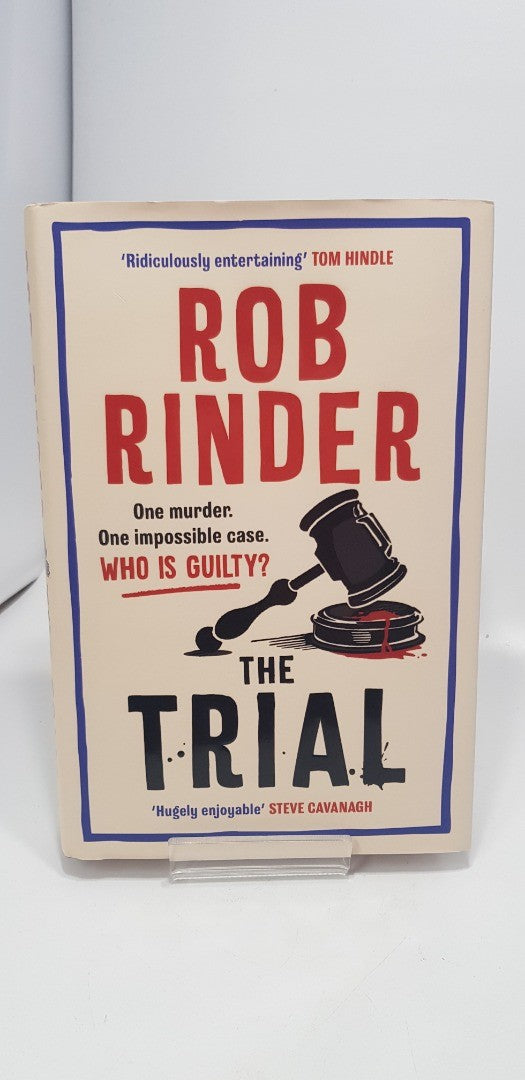 The Trial By Rob Rinder Hardback Book Nearly New
