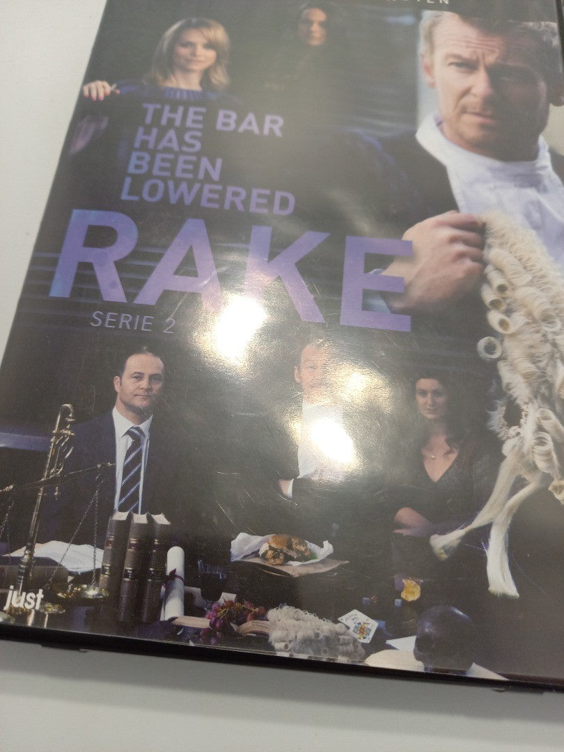 Rake DVD Series 2, 'The Bar Has Been Lowered', Dutch Drama TV Show, 3 Discs