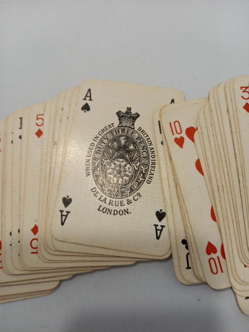 Patience Card Games Vintage, Thomas De La Rue & Co