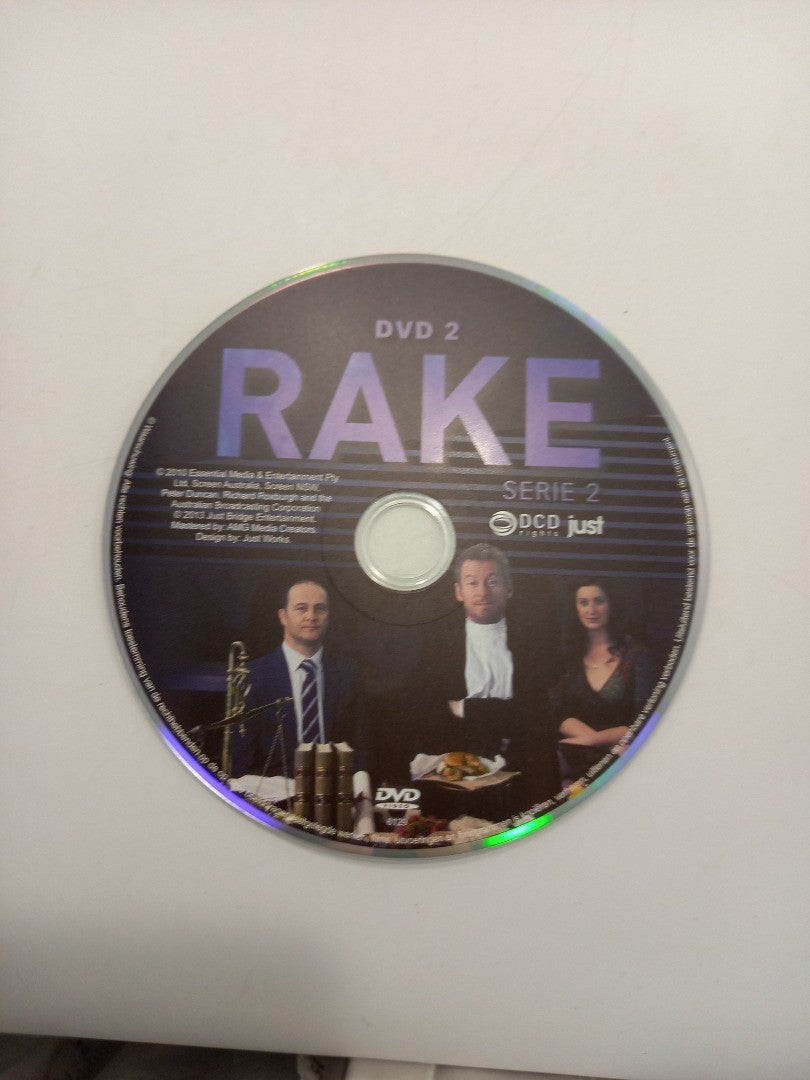 Rake DVD Series 2, 'The Bar Has Been Lowered', Dutch Drama TV Show, 3 Discs