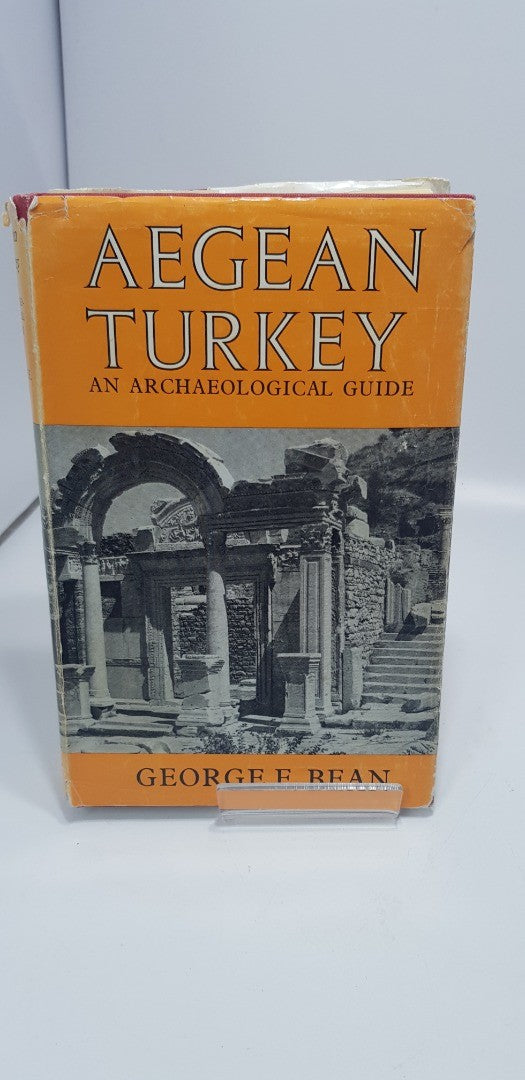 Aegean Turkey; An Archaeological Guide by George Bean Hardback Vintage GC
