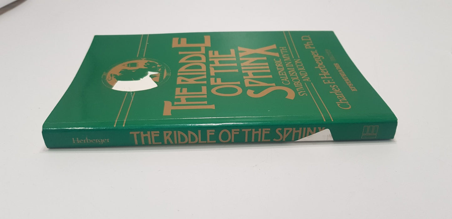 The Riddle of the Sphinx By Charles F Herberger Paperback VGC