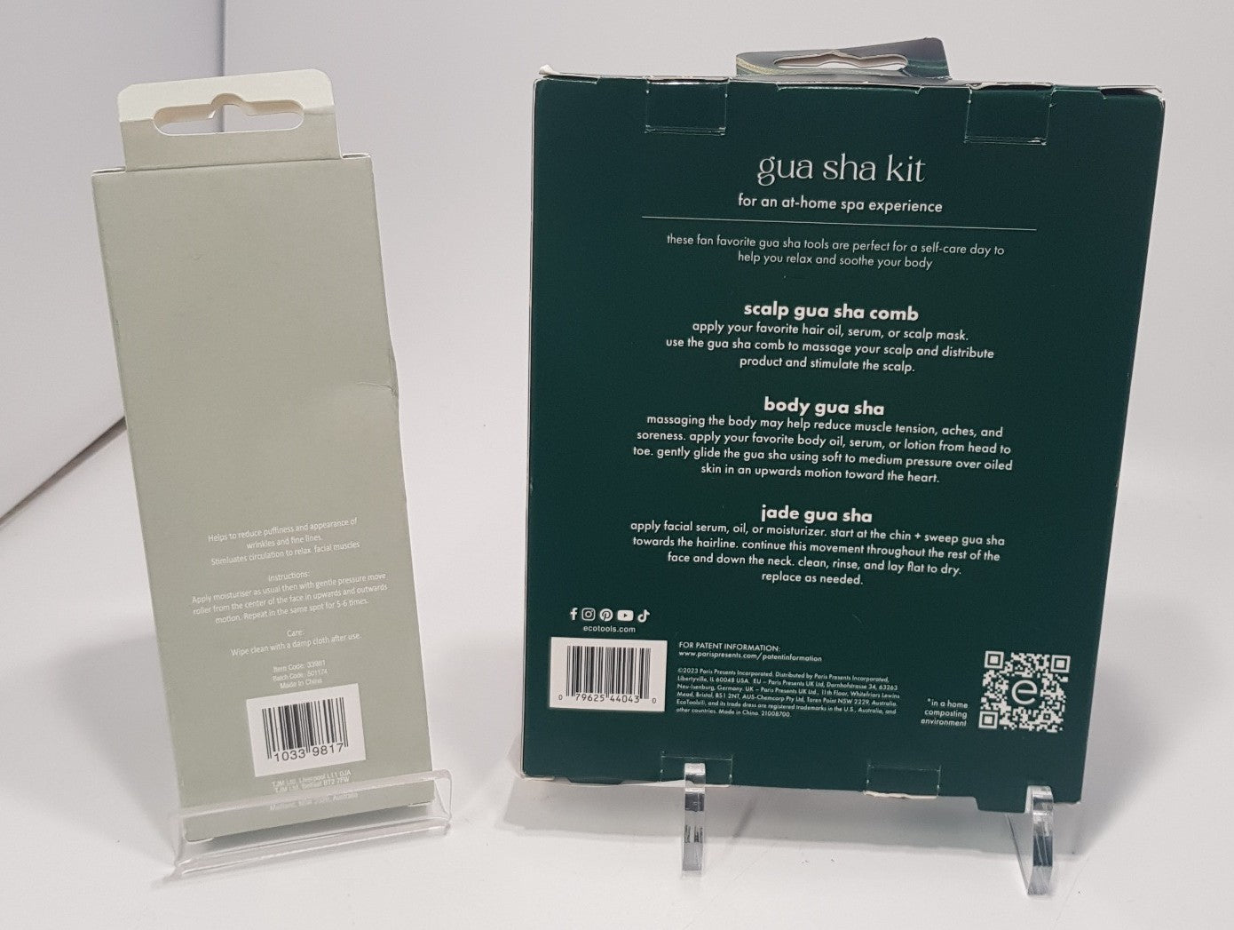 Jade Face Roller & Gua Sha Kit All real Jade & BNIB