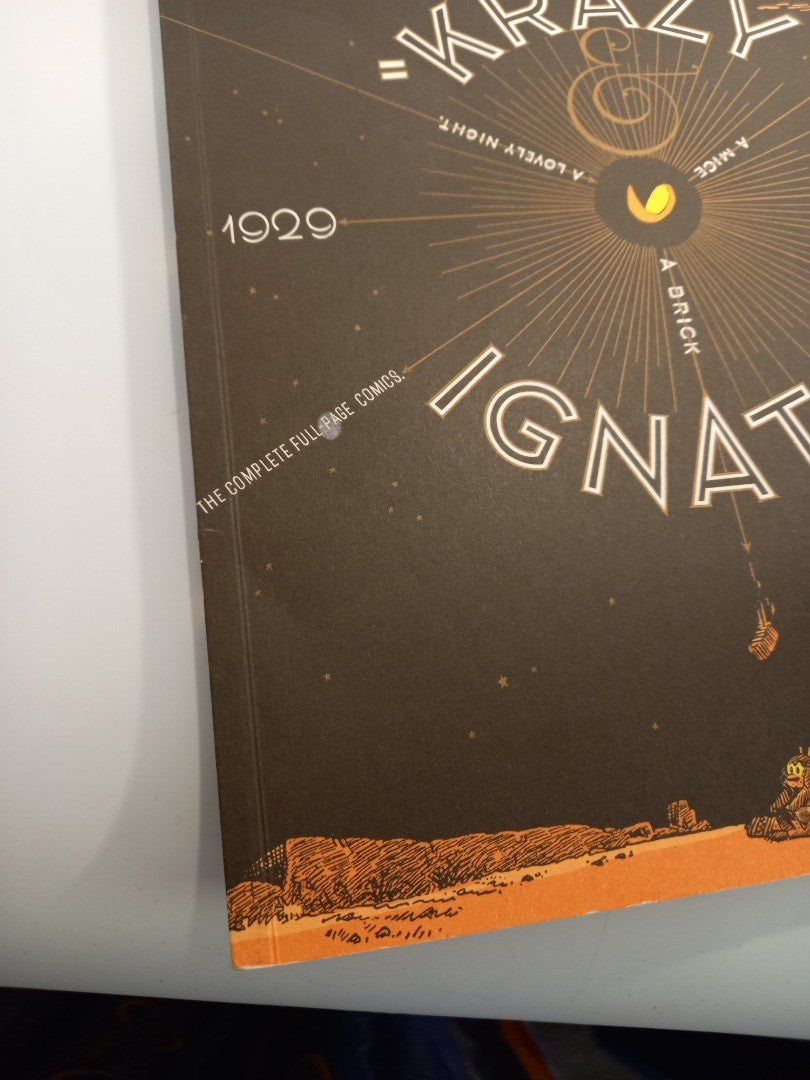 Krazy and Ignatz Book, Komplete 1929-1930, by George Herriman Fantagraphics 2003
