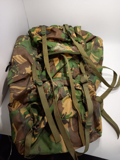 Wynnster Backpack Rucksack Camouflage, Large Outdoor Green and Brown Camo Bag