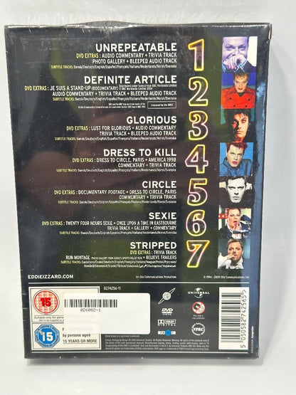 Eddie Izzard 7 Eddie Izzard The Ultimate Collection DVD Box Set New & Sealed