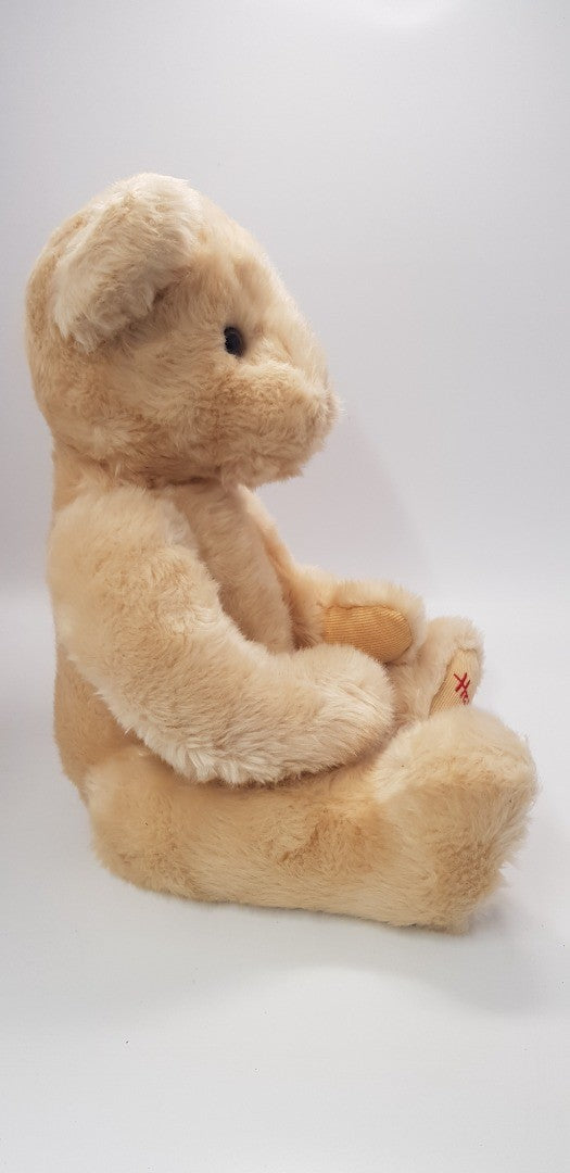 Harrods Golden Teddy Bear VGC