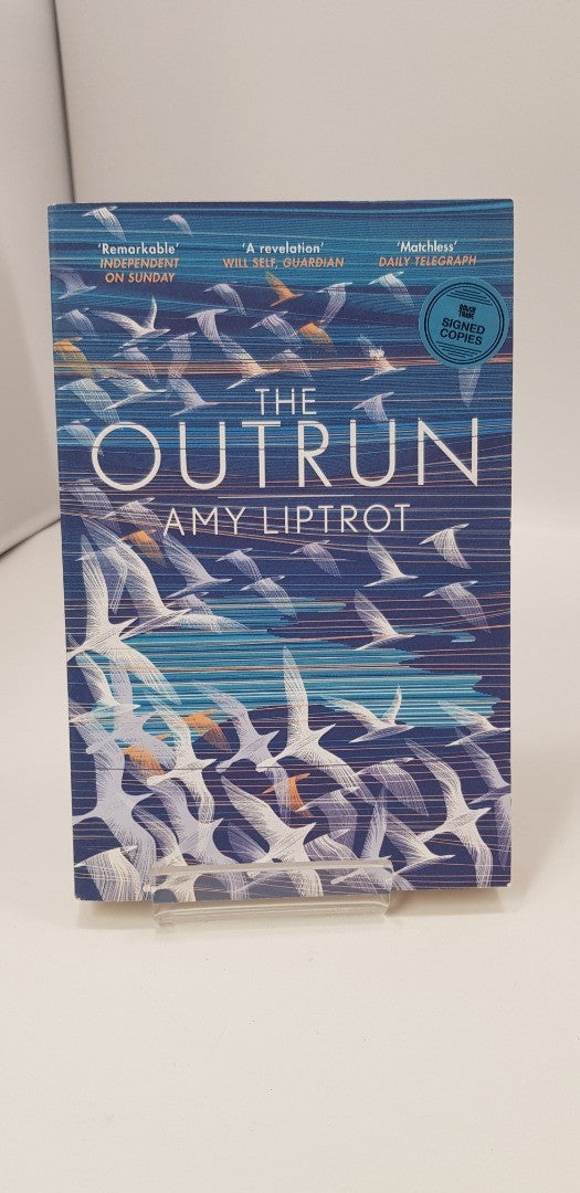The Outrun By Amy Liptrot Signed 1st Edition Paperback Excellent Condition