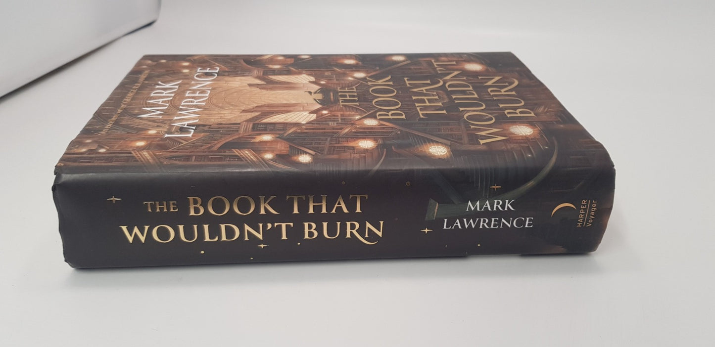 The Book That Wouldn't Burn By Mark Lawrence Nearly New