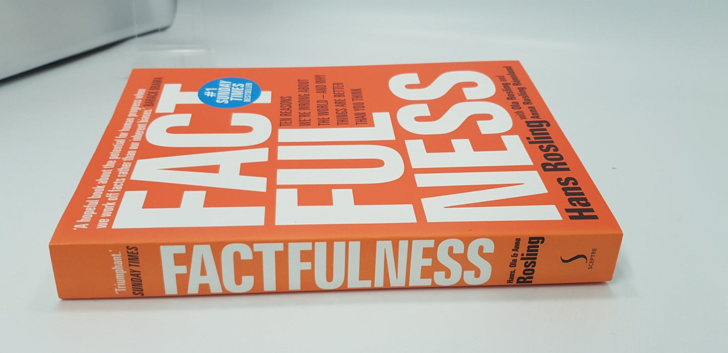 Factfullness  By Hans Rosling. Paperback. New