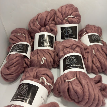 Woolly Mahoosive Chunky Wool/Acrylic  200g 6 pack  - Purple