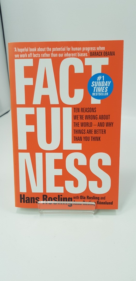 Factfullness  By Hans Rosling. Paperback. New