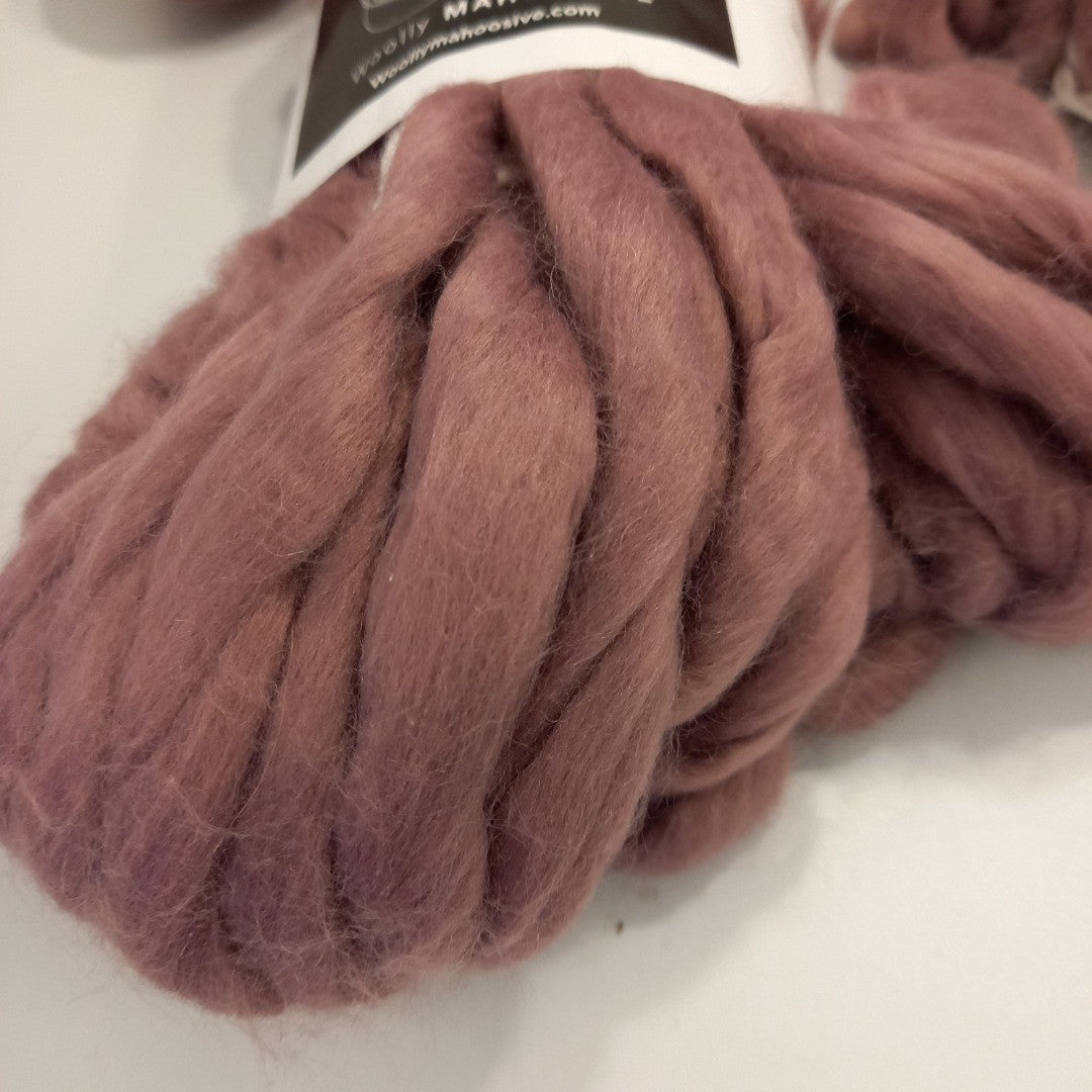 Woolly Mahoosive Chunky Wool/Acrylic  200g 6 pack  - Purple