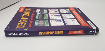 Descriptosaurus Supporting creative writing for ages 8-14 Hardback Alison Wilcox Nearly  New