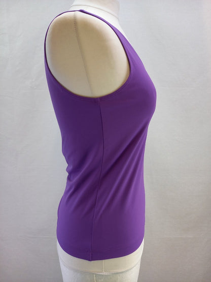 Chico's Purple Made in Mexico Spandex Summer Vest / Tank Top - Size 1