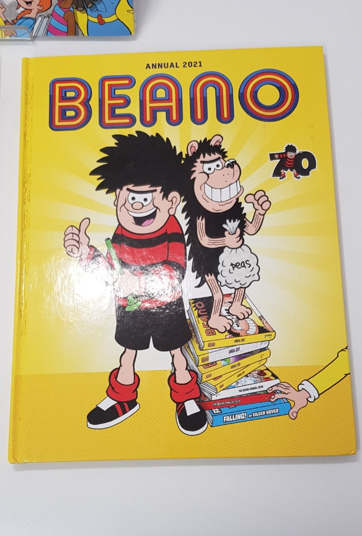 Beano Annual x3 2019, 2020 & 2021 VGC