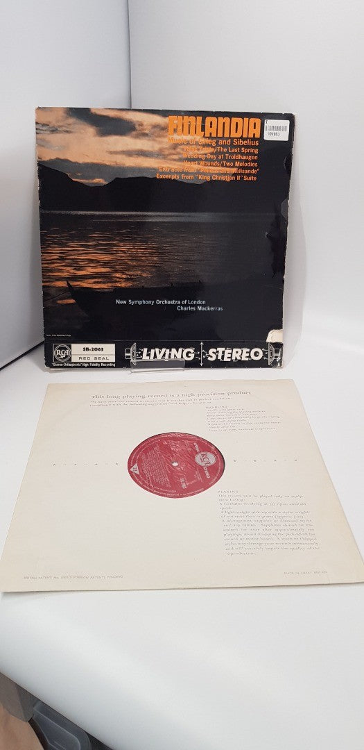 Finlandia - Music of Grieg and Sibelius Vinyl LP GC