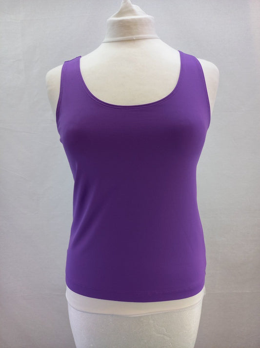 Chico's Purple Made in Mexico Spandex Summer Vest / Tank Top - Size 1