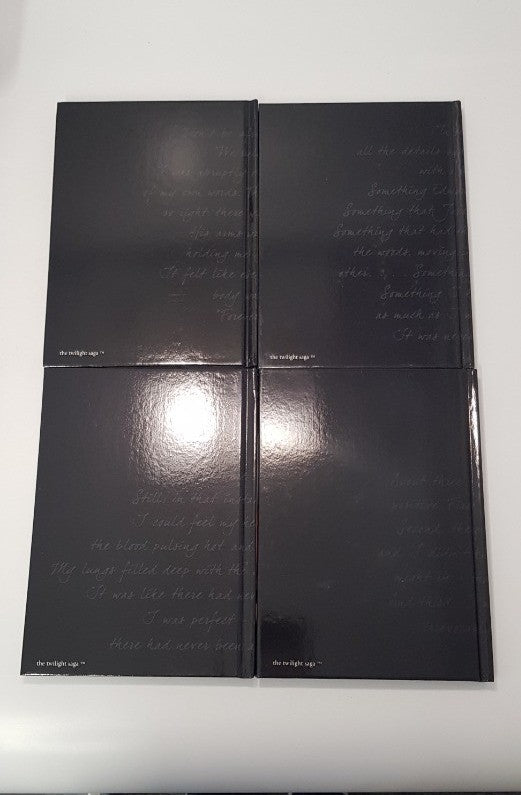 The Twilight Saga Hardback Note Book Collection Set In Metal Presentation Box - Unused