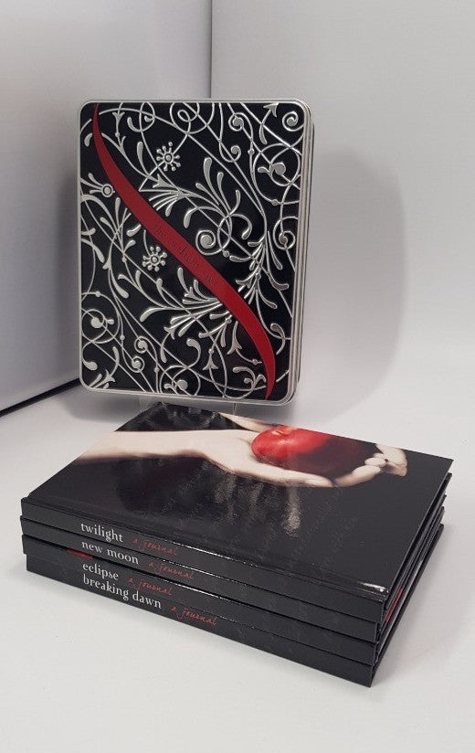 The Twilight Saga Hardback Note Book Collection Set In Metal Presentation Box - Unused