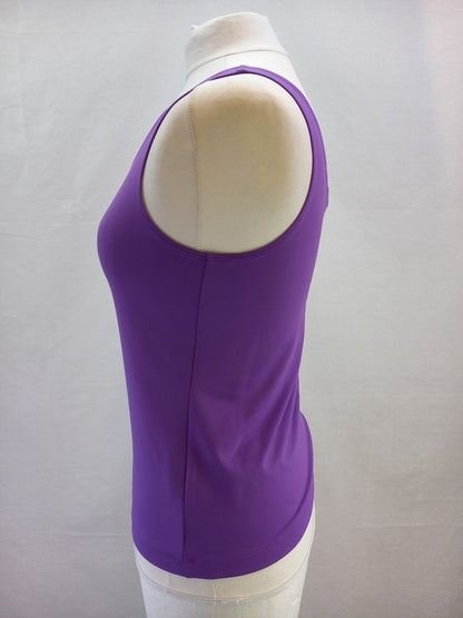 Chico's Purple Made in Mexico Spandex Summer Vest / Tank Top - Size 1