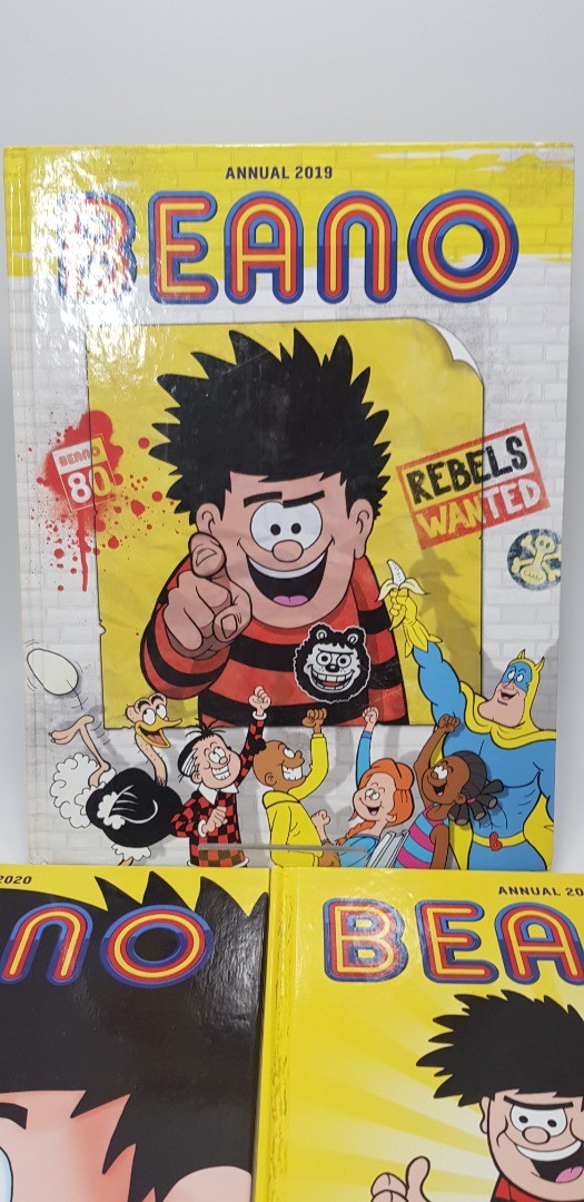 Beano Annual x3 2019, 2020 & 2021 VGC