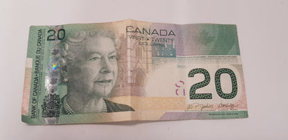 Canada $20 Canadian Dollar Note 2004 GC