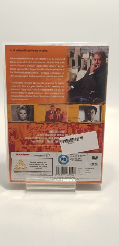 Ironside: Season 4 on DVD 7 Disc Set Cert. PG Excellent Condition