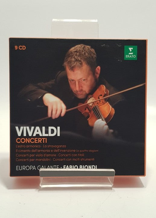 Vivaldi Concerti; Fabio Biondi x9 CDs in Box Set Excellent Condition