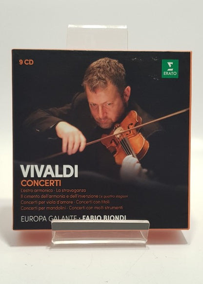 Vivaldi Concerti; Fabio Biondi x9 CDs in Box Set Excellent Condition