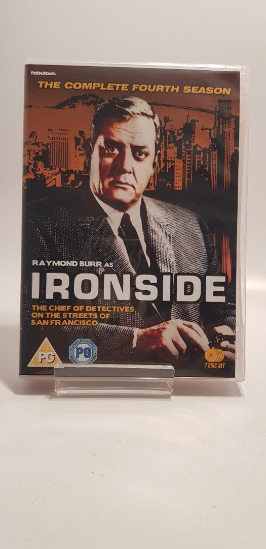 Ironside: Season 4 on DVD 7 Disc Set Cert. PG Excellent Condition